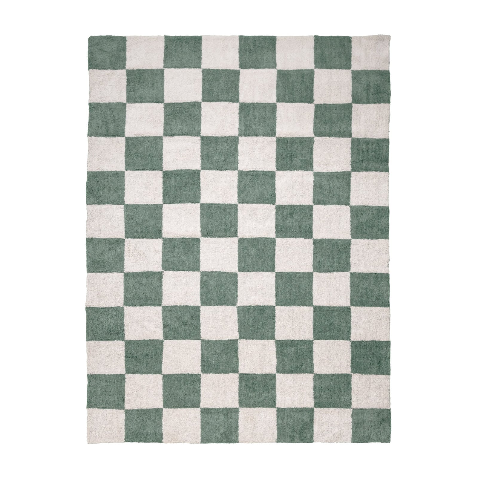Checkerboard Rug - Blox Green