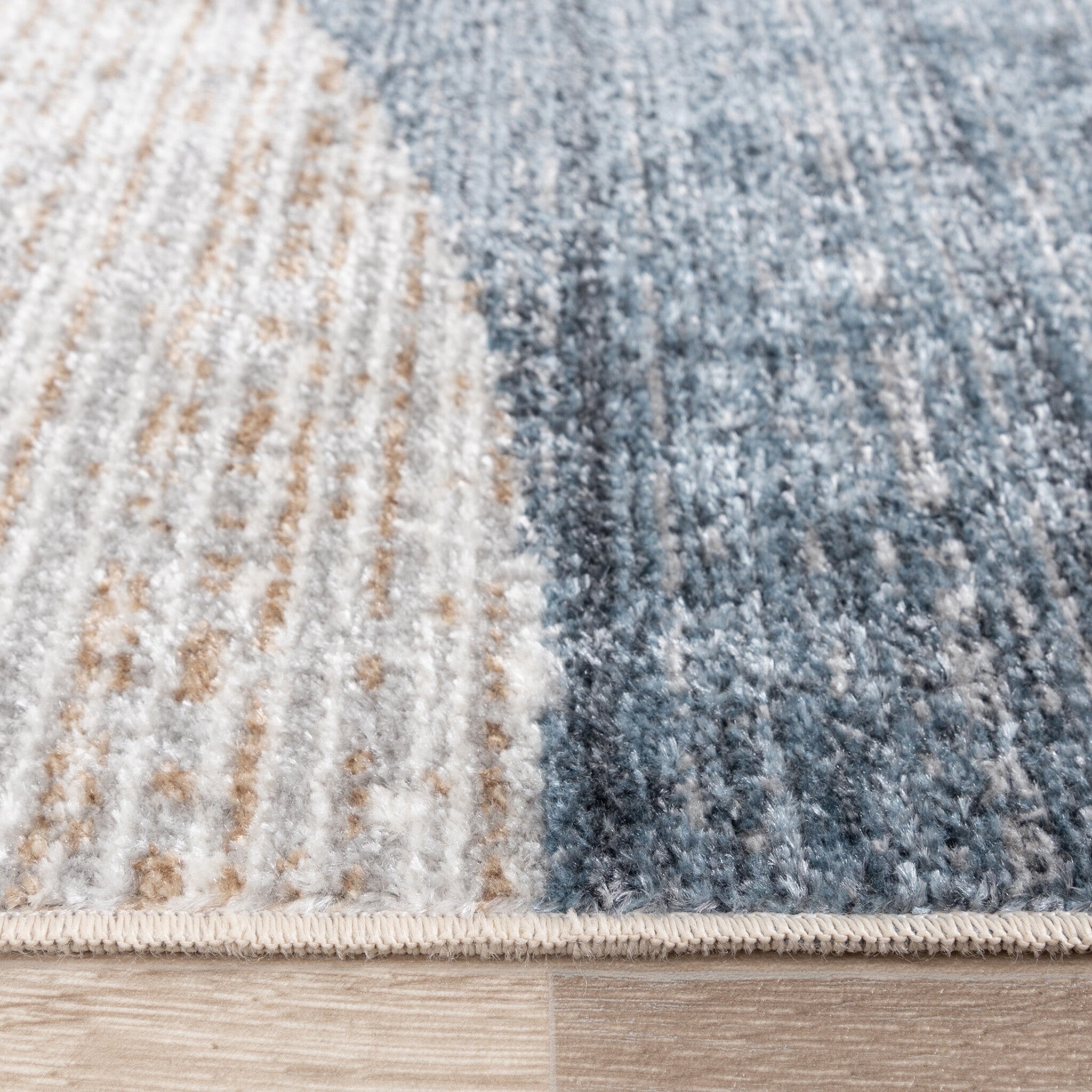 Round washable rug - Misha Blocks Multicolour