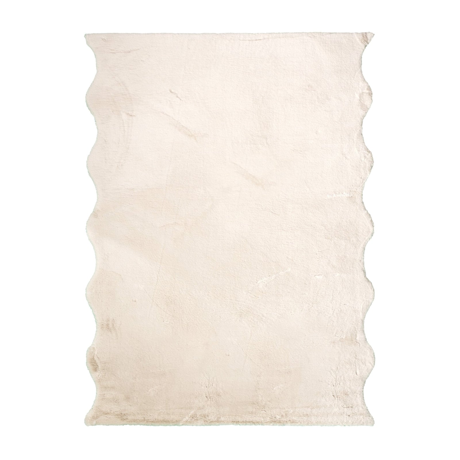 Soft High Pile Rug - Comfy Supreme Wavy Cream