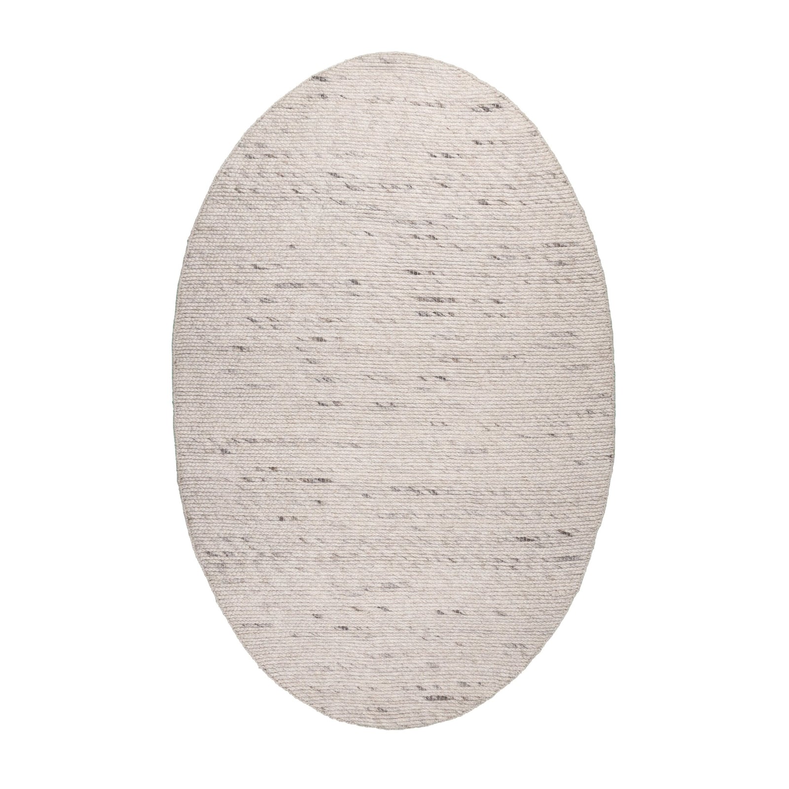 Wool Irregular Rug - Feline White/Blended
