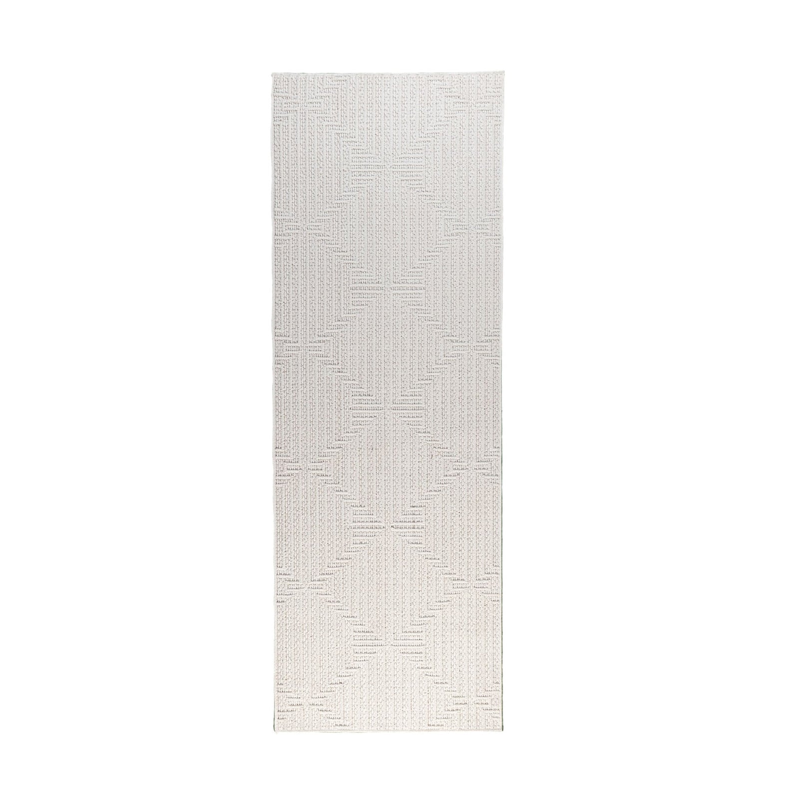 Runner Rug – Hidde 3D Lines White