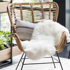 White Sheepskin 90cm - Rug
