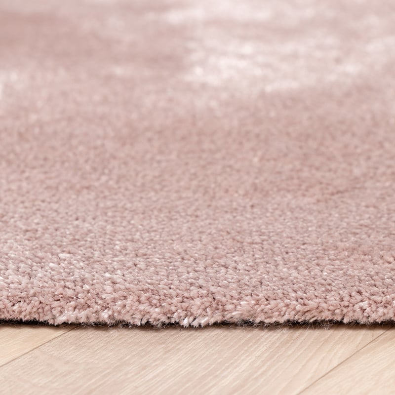 Washable Viscose Rug - Vive Dusty Pink