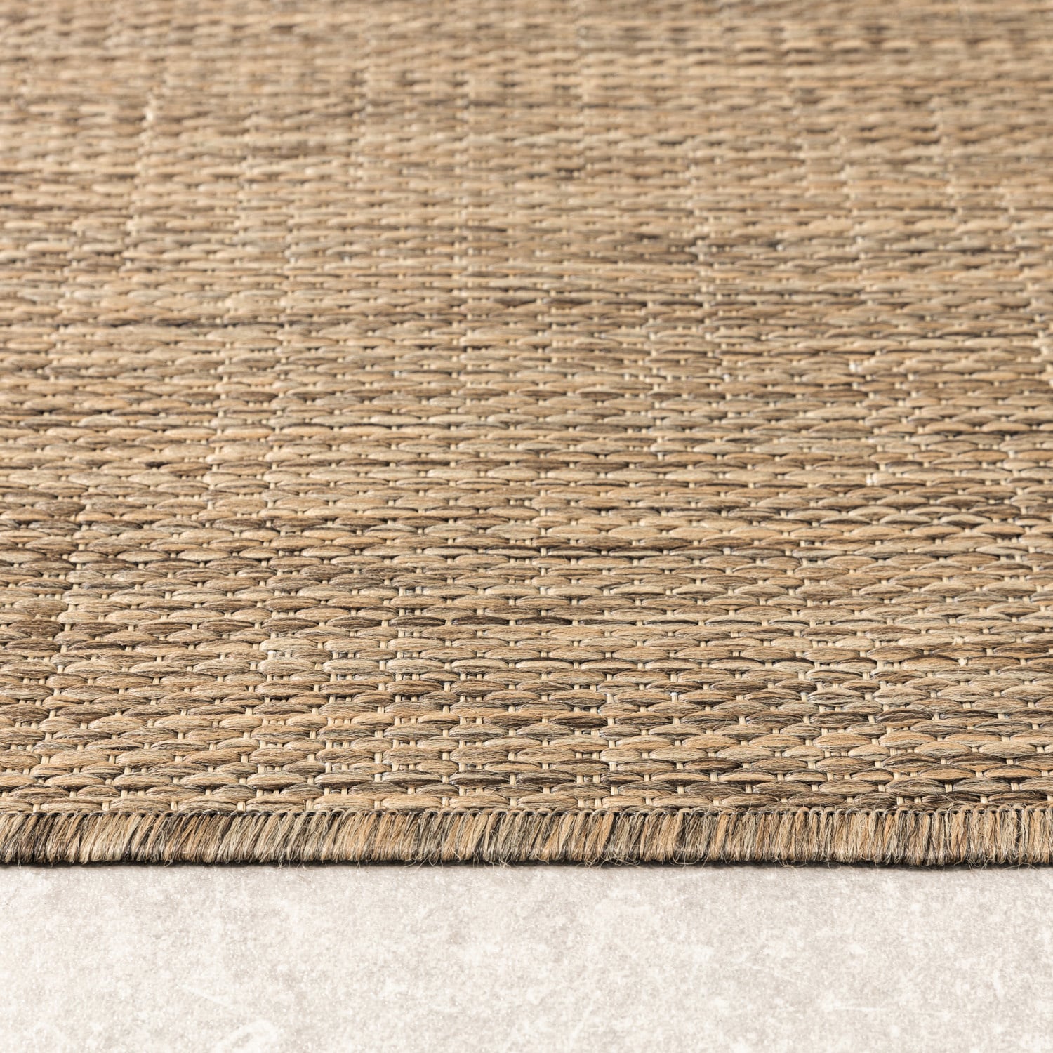 Outdoor Runner Rug - Malta Melange Natural