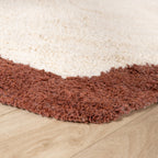 Washable Rug – Hazy Brown/Cream