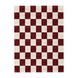Checkerboard rug - Blox Red