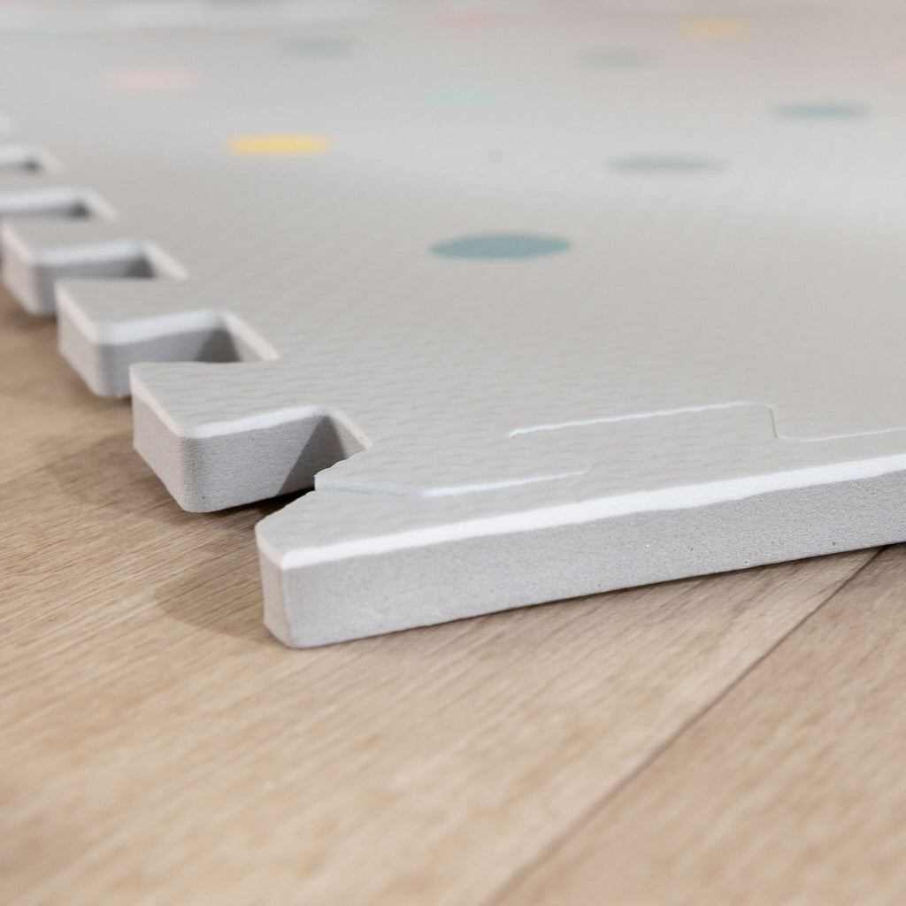 Foam Puzzle Mat – Alfie Dots Light Grey