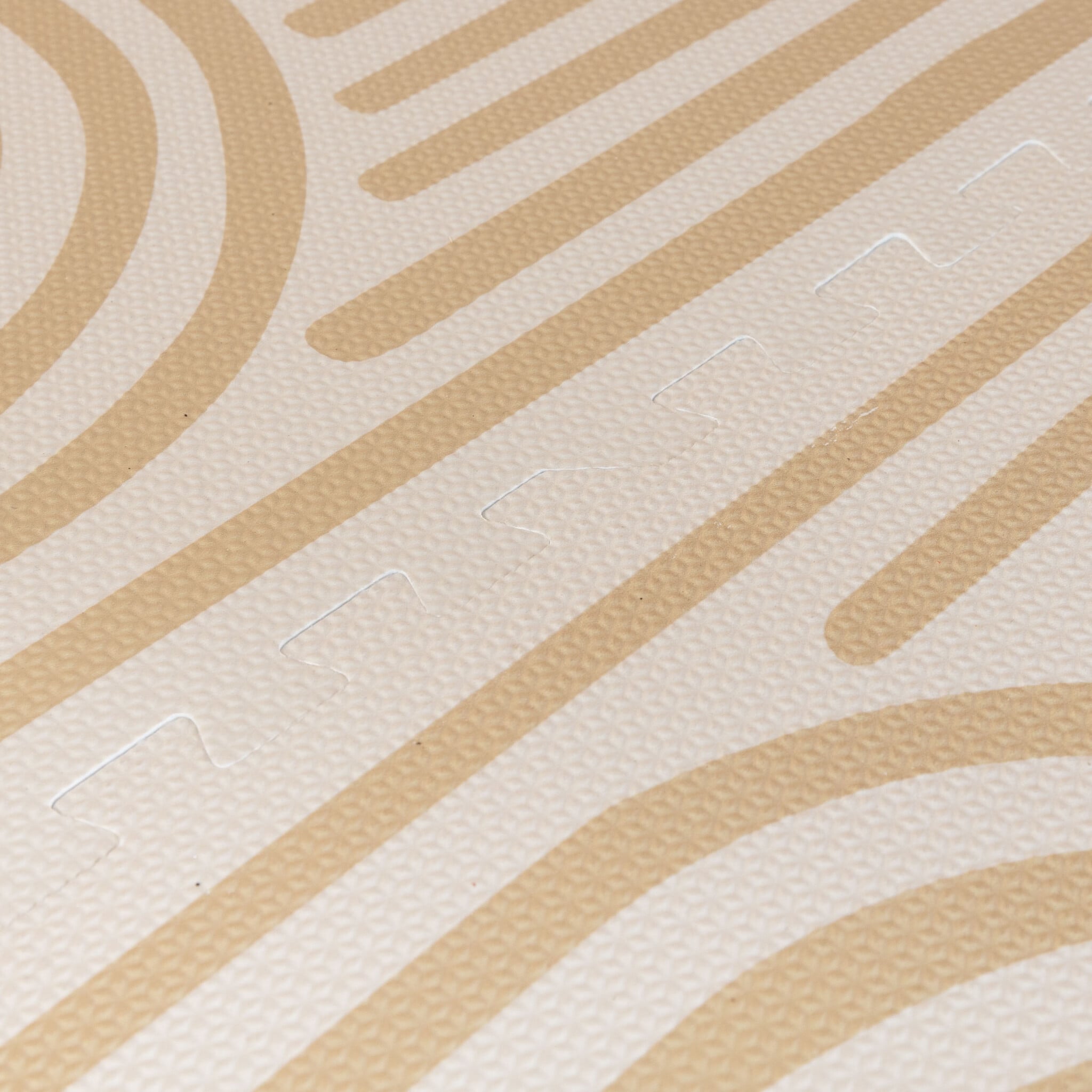 Foam Puzzle Mat - Alfie XL Grid Beige
