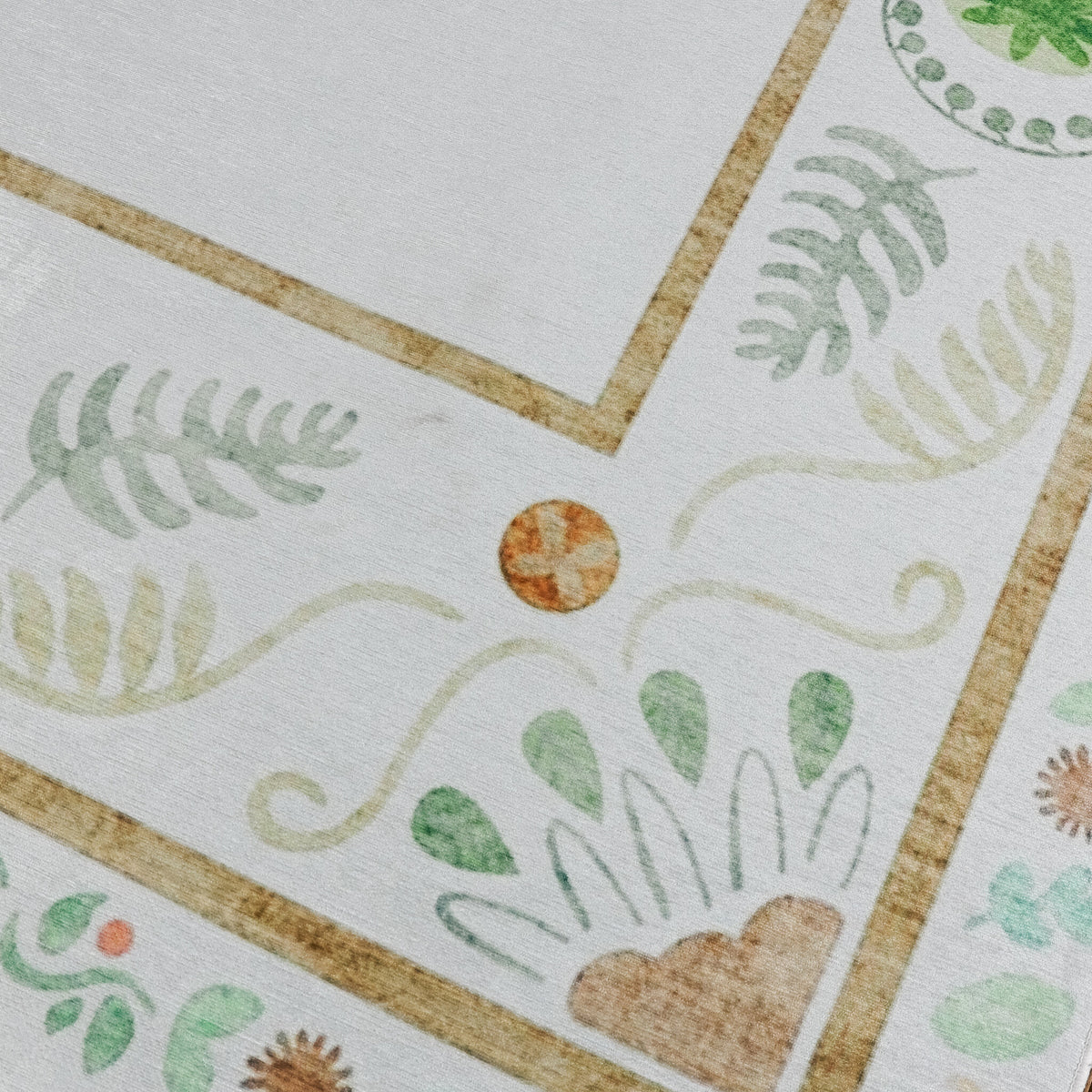 Outdoor rug - Maui Border White
