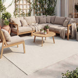 Outdoor Rug - Malta Melange Cream