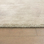 Round wool rug - Leone Cream