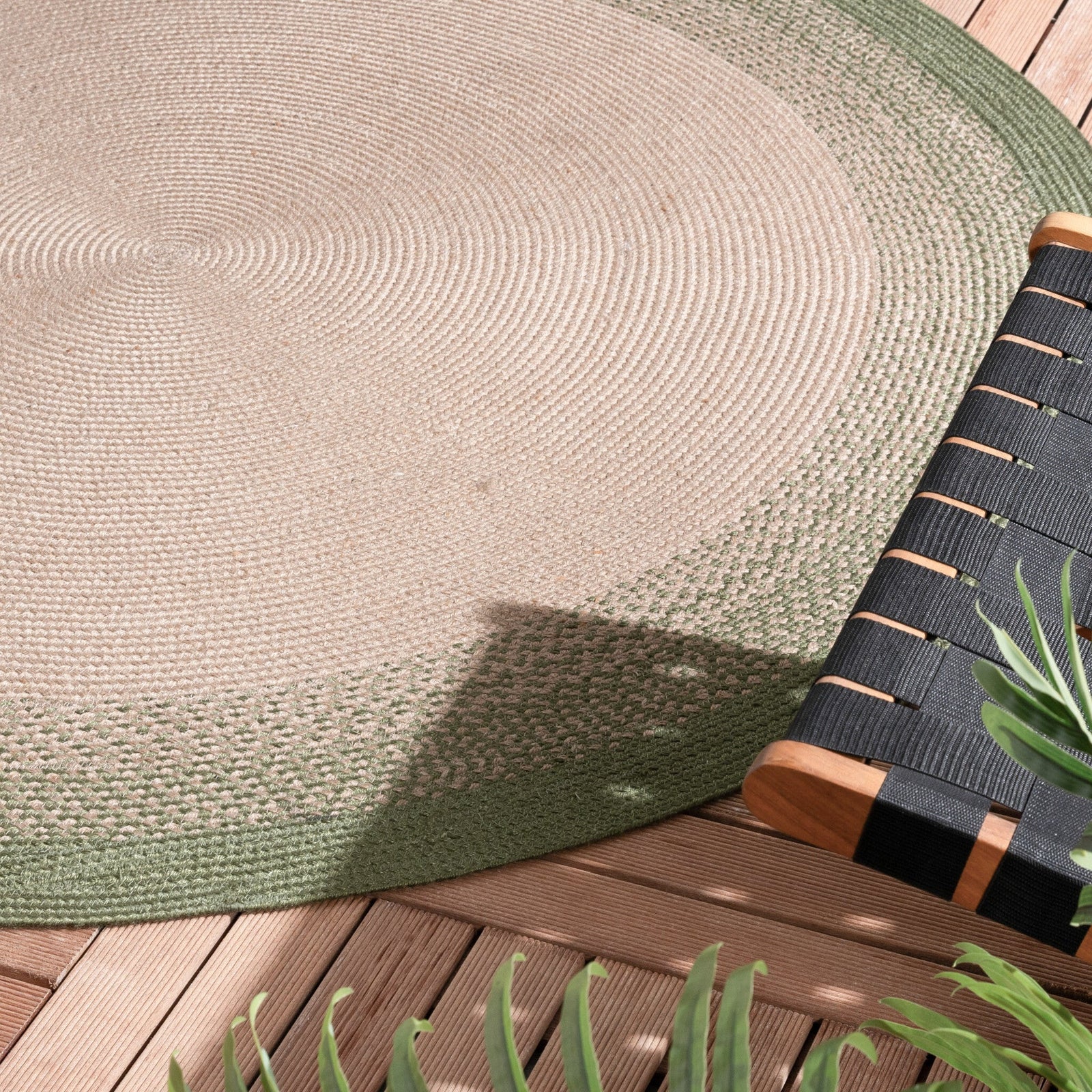 Round Indoor Outdoor Rug - Florence Green