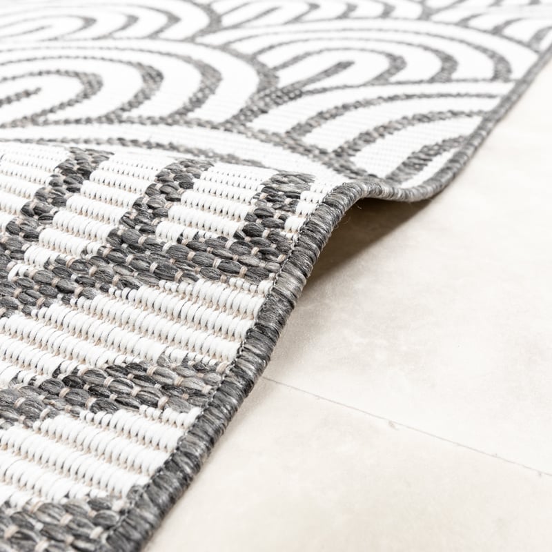 Outdoor Rug - Summer Arch Grey