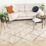High Pile Rug - Blend Lines Terra