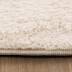 Soft Low-Pile Rug – Cozy Pebble Cream