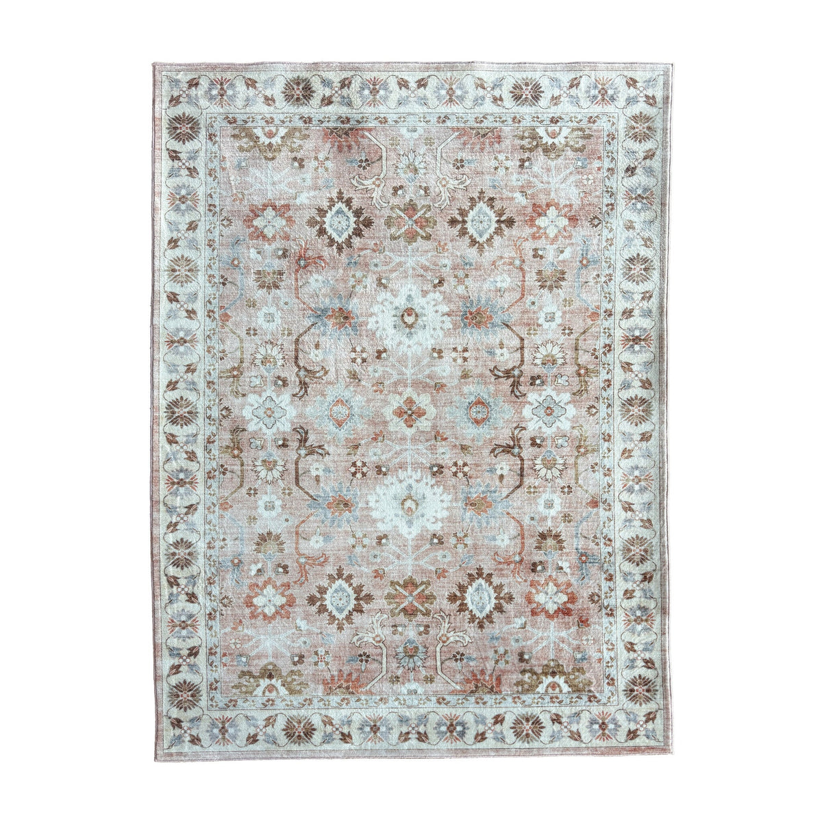 Vintage Rug - Ember Oriental Pink