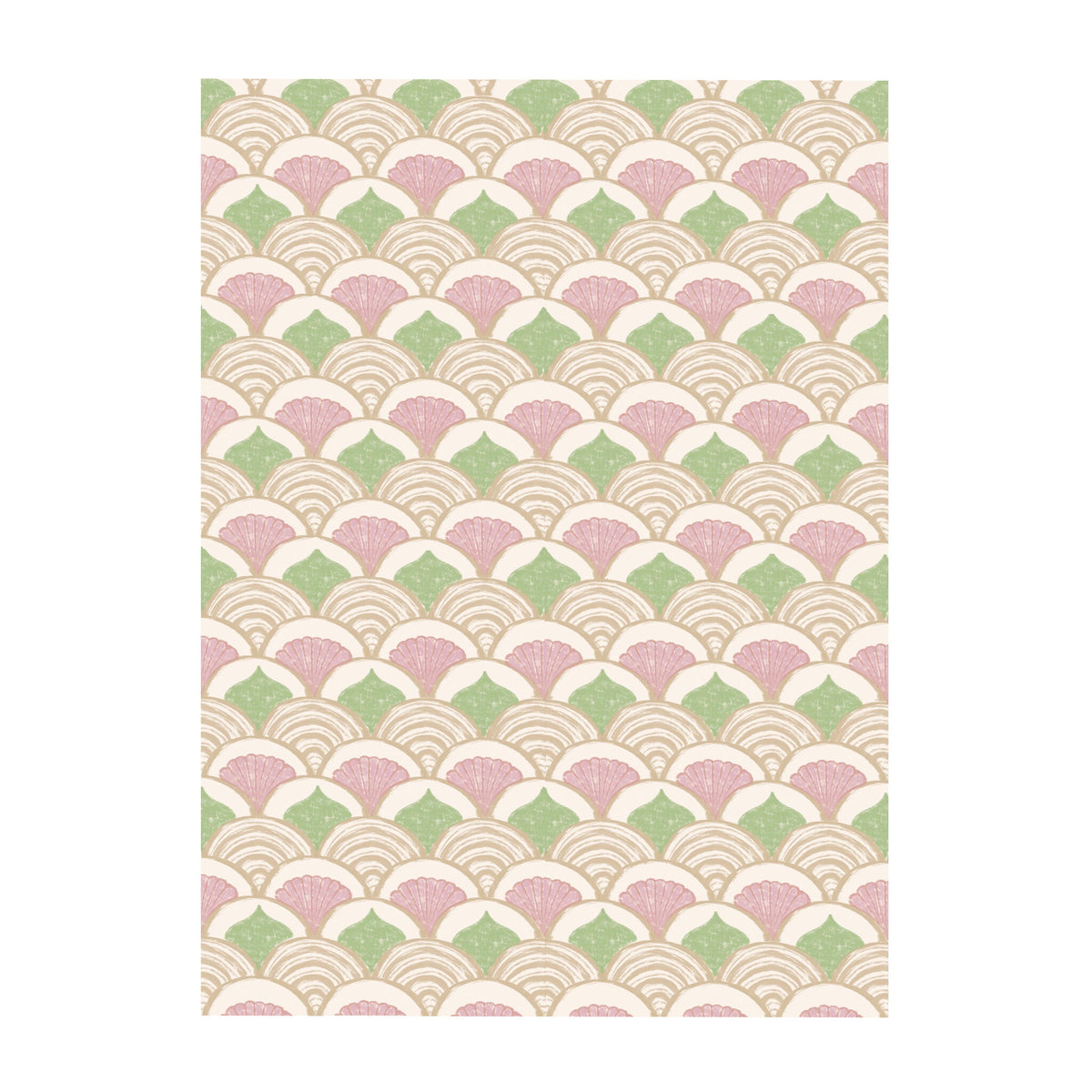 Outdoor Rug - Oasis Shell Pink/Green