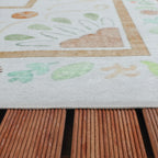 Outdoor rug - Maui Border White