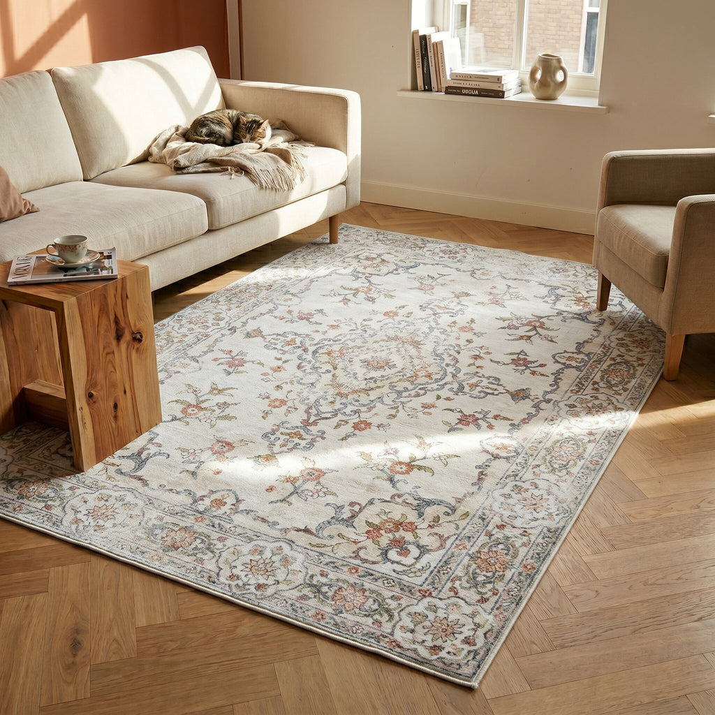 Vintage rug - Ember Medallion Multicolor