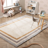 Washable children's rug - Milo Grey 