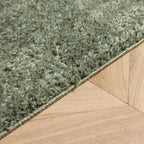 Scandinavian rug - Lova Arches Green