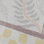 Outdoor Rug - Oasis Leaves Yellow/Lilac