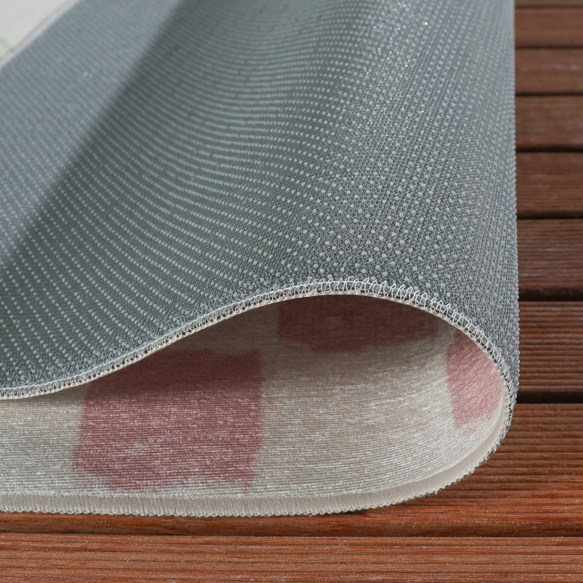 Outdoor Rug - Oasis Leaves Pink/Green