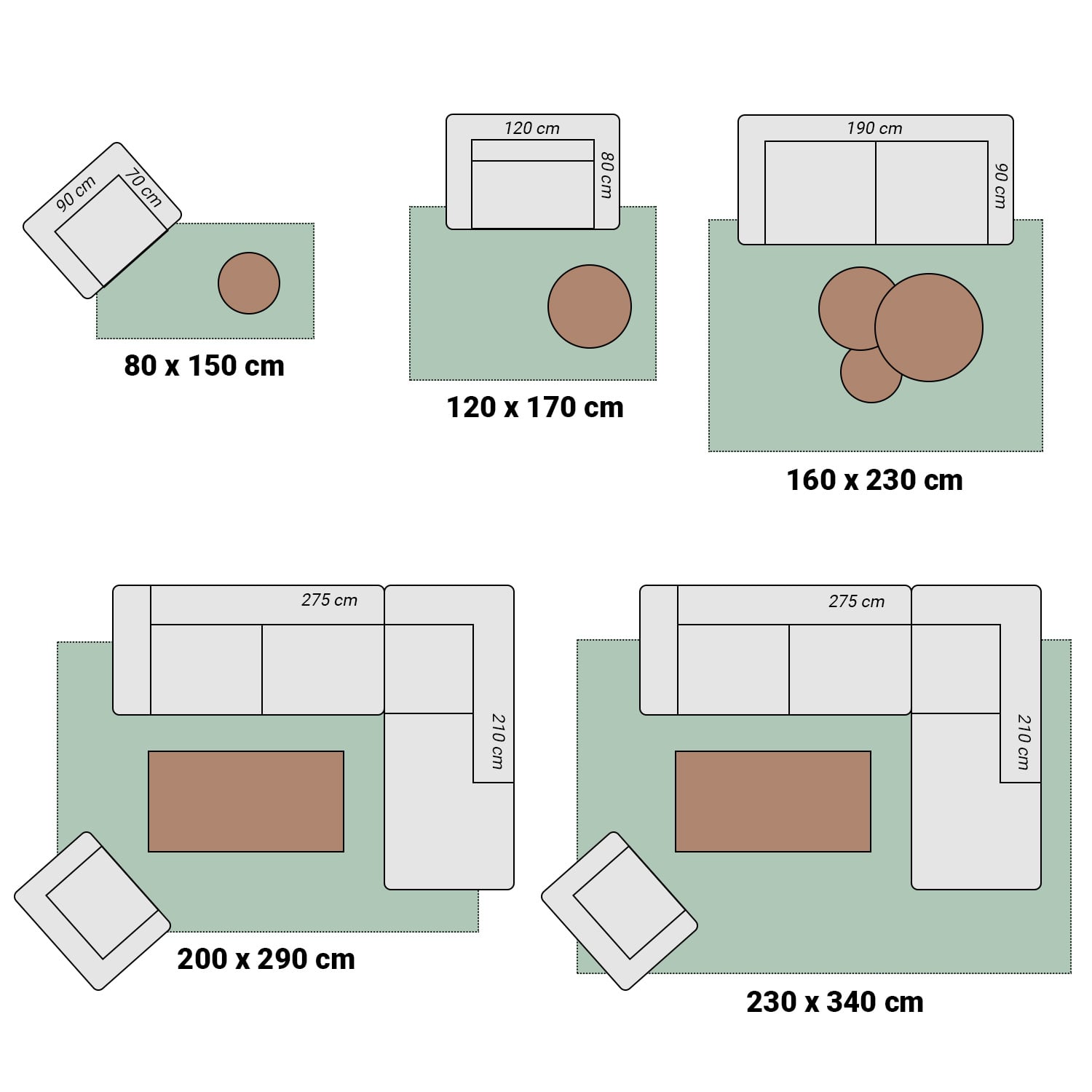 Luxury deep pile rug - Yves Gold