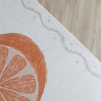 Washable children's rug - Mick Sinaasappel Orange