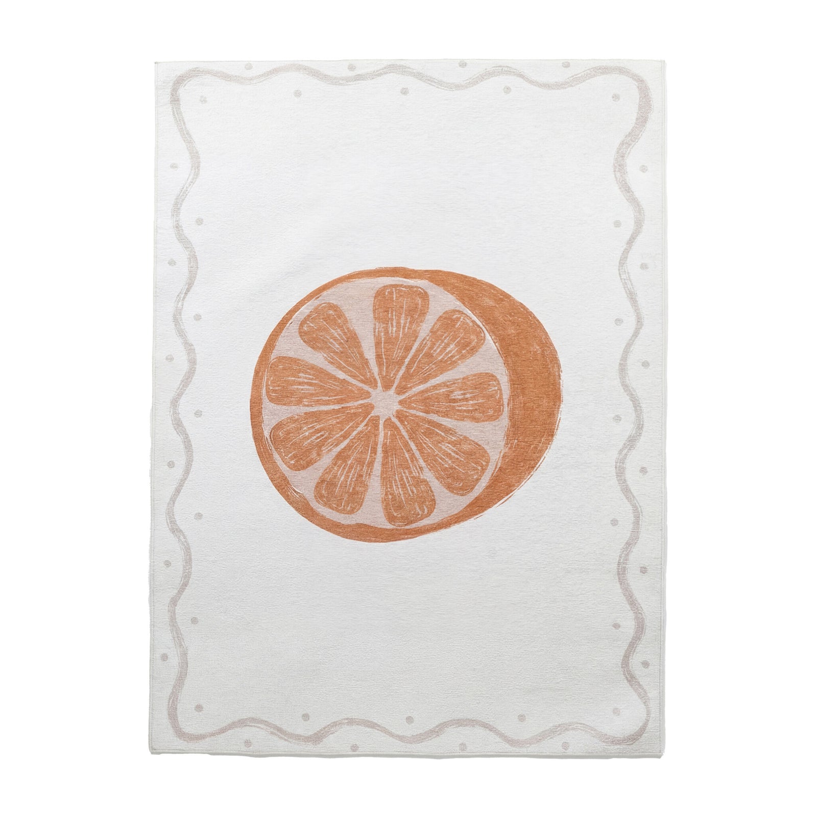 Washable children's rug - Mick Sinaasappel Orange