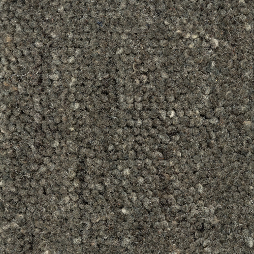 Round Berber Rug - Aicha Dark Green