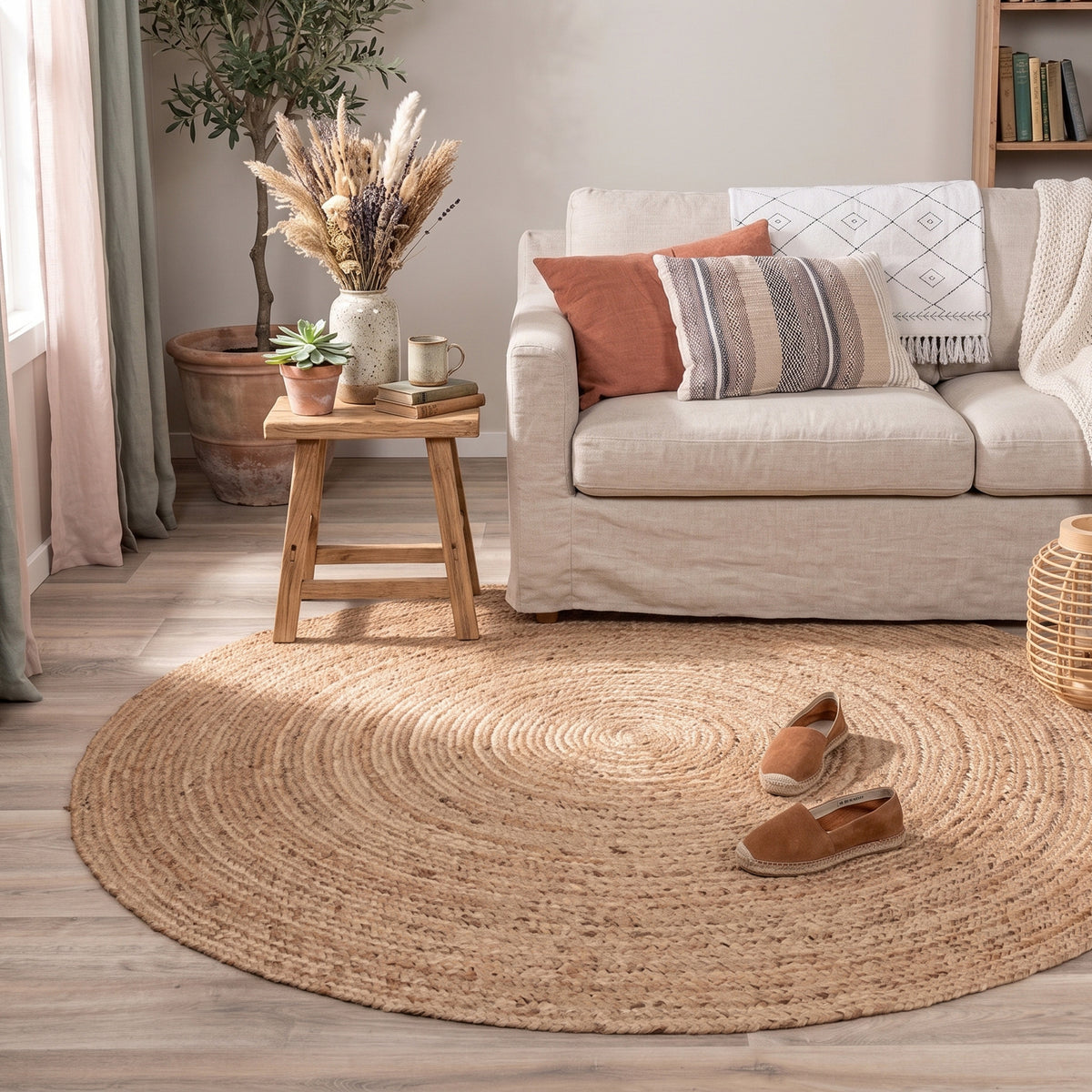 Jute Rug - Fair Round Natural