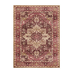 Vintage rug - Sage Medallion Red
