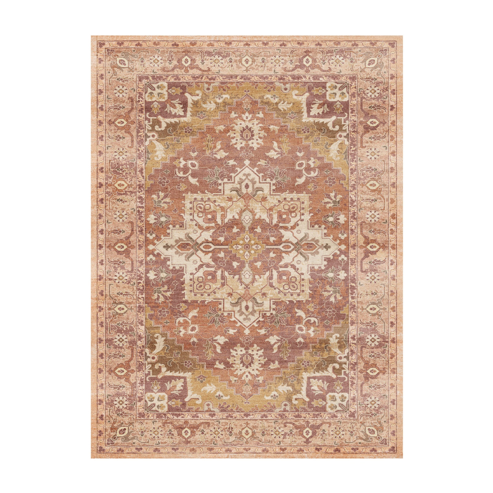 Vintagematta - Sage Medallion Terrakotta