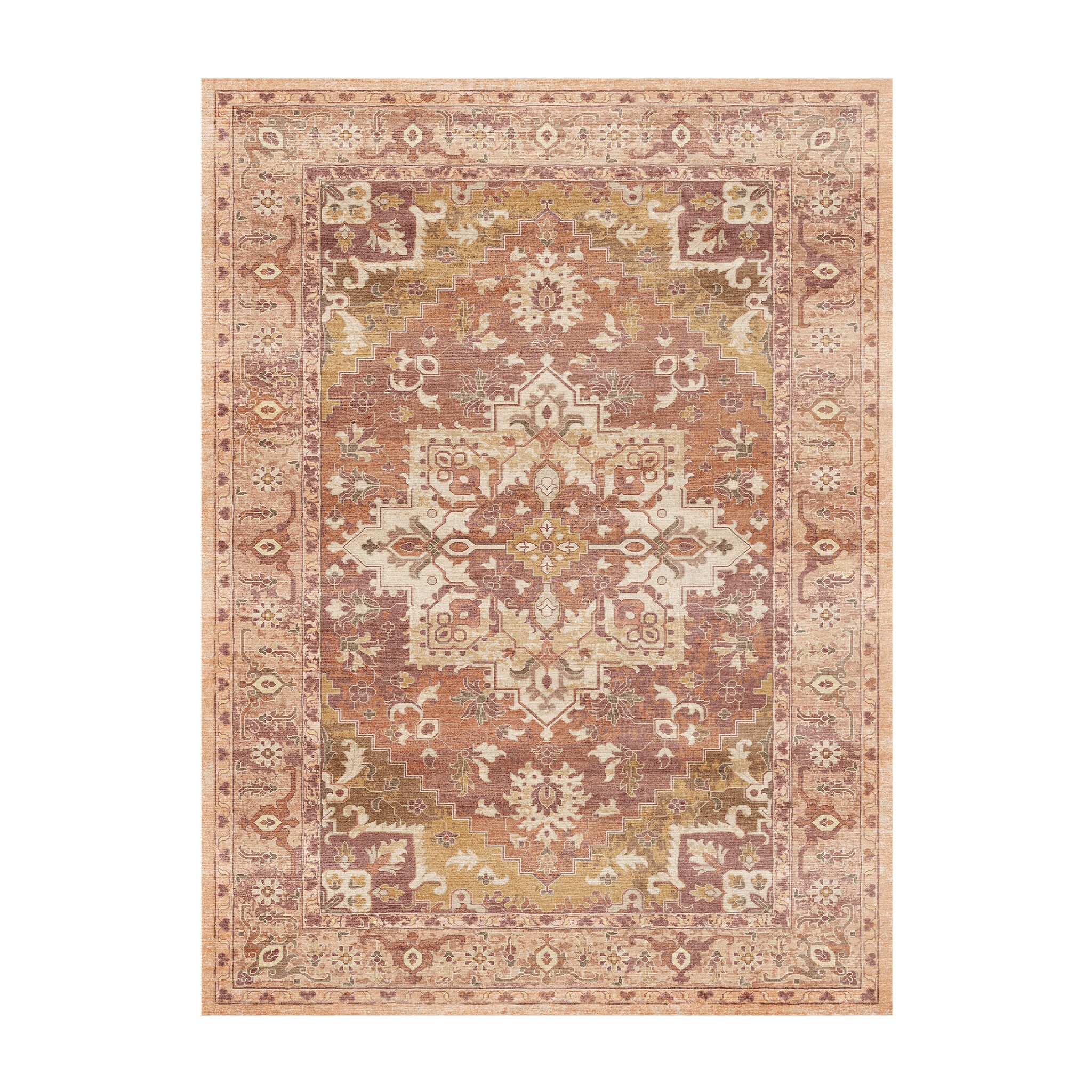 Vintagematta - Sage Medallion Terrakotta