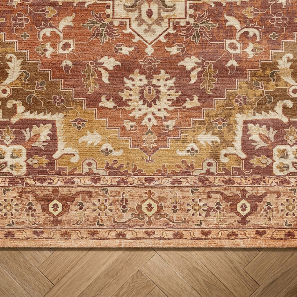 Vintagematta - Sage Medallion Terrakotta