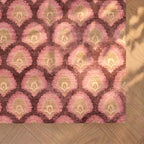 Vintagematta - Sage Pattern Röd