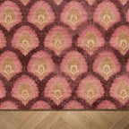 Vintagematta - Sage Pattern Röd