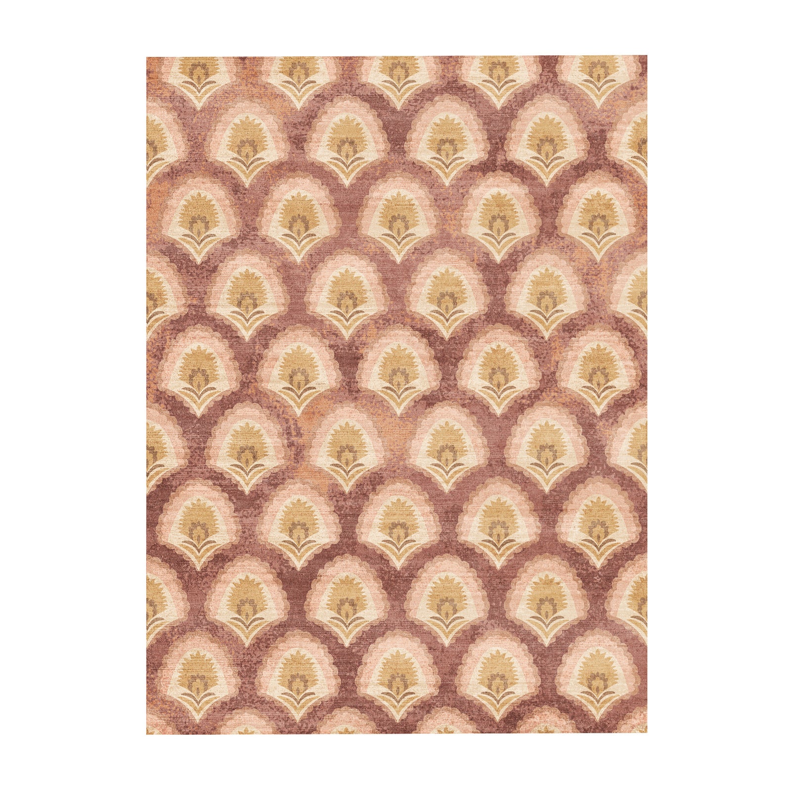 Vintagematta - Sage Pattern Terrakotta