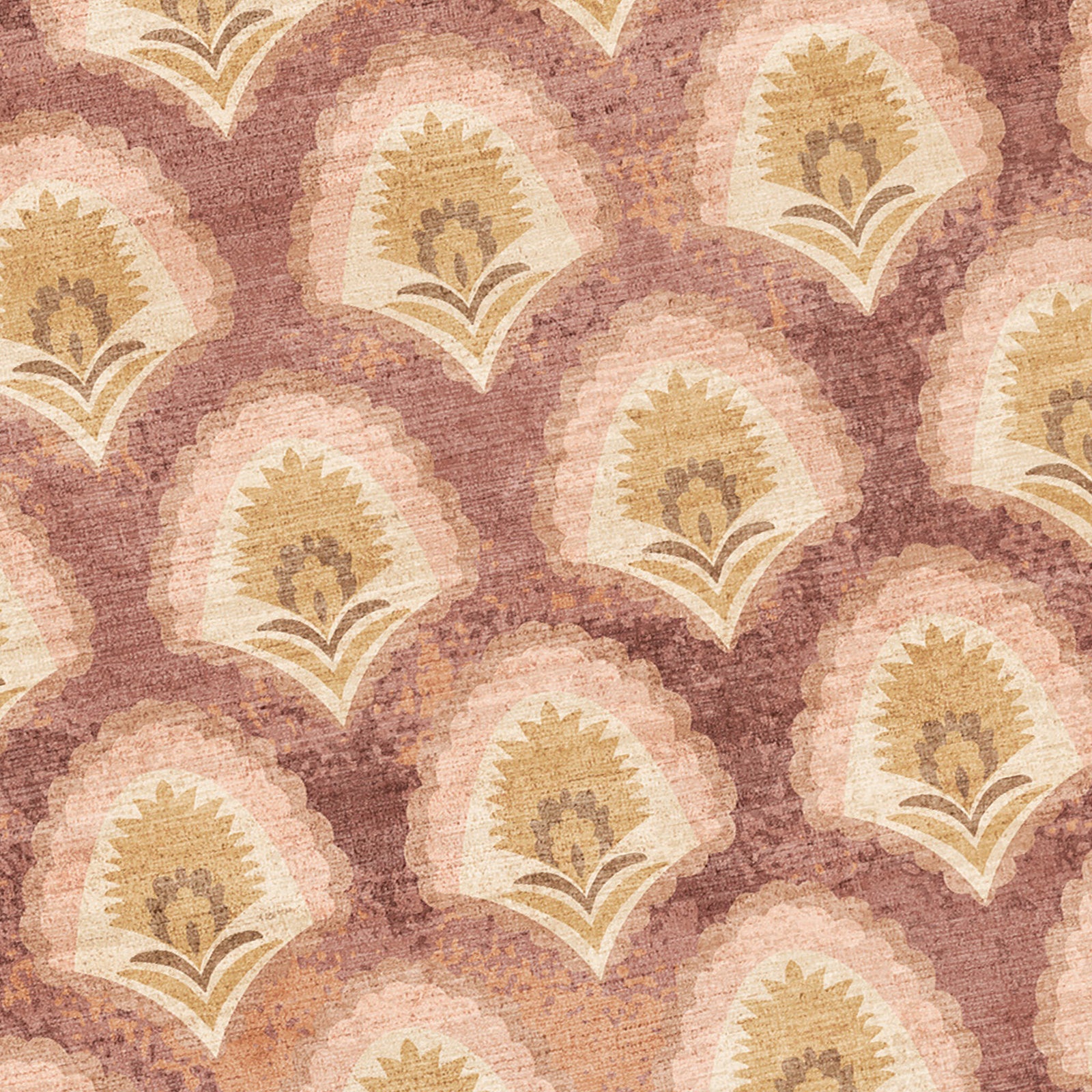 Vintagematta - Sage Pattern Terrakotta